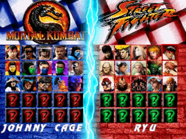 真人快打对街头霸王