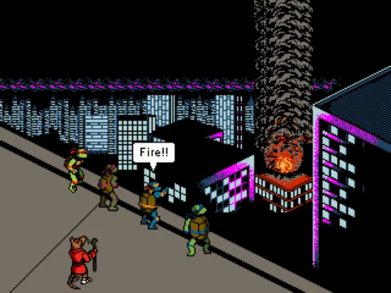 忍者神龟2:NES复制版