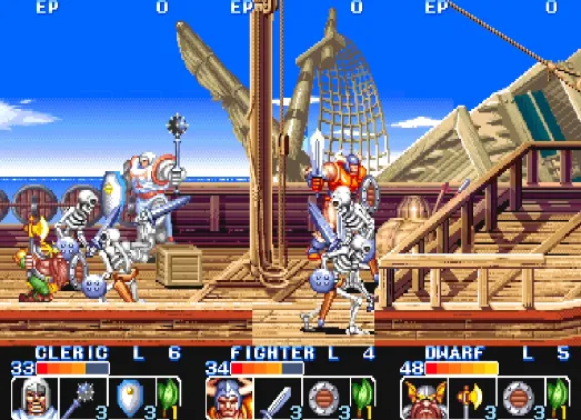 龙王战士:无双版(整合FBA v2.4.0模拟器)