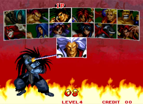 侍魂3:斩红郎无双剑(无限气 简化出招 可选BOSS 整合FBA v2.4.0模拟器)